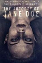 The Autopsy of Jane Doe (2016)