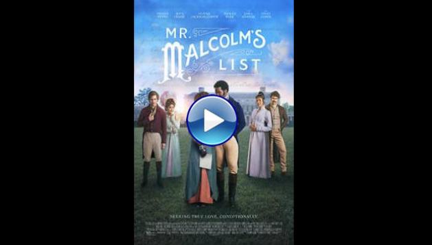 Mr. Malcolm's List (2022)